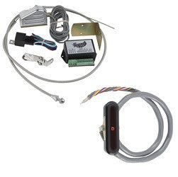 Lokar Black Cable Operated Verticle LED Dash Indicator Kit 700R4 4L60 XCIND-1718