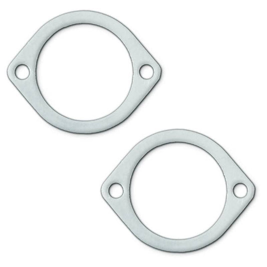 Remflex Exhaust Gaskets 2-Bolt 3 1/2" Pipe Universal Flange/Collector Pair 8055