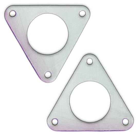 Remflex Exhaust Gaskets 3-Bolt 2 5/8" Pipe Univeral Flange/Collector Pair 8031