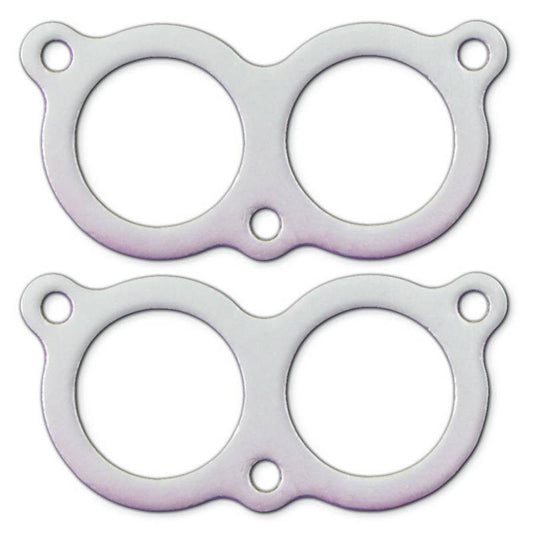 Remflex Exhaust Gaskets 3-Bolt Dual 1 7/8" Pipe Fujitsubo Header Flange/Collector Pair 8050