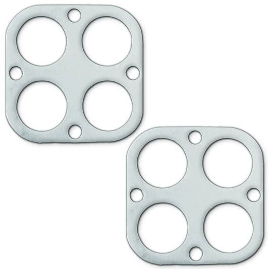 Remflex Exhaust Gaskets 4 Hole Sidepipe Header Flange/Collector Pair 8052