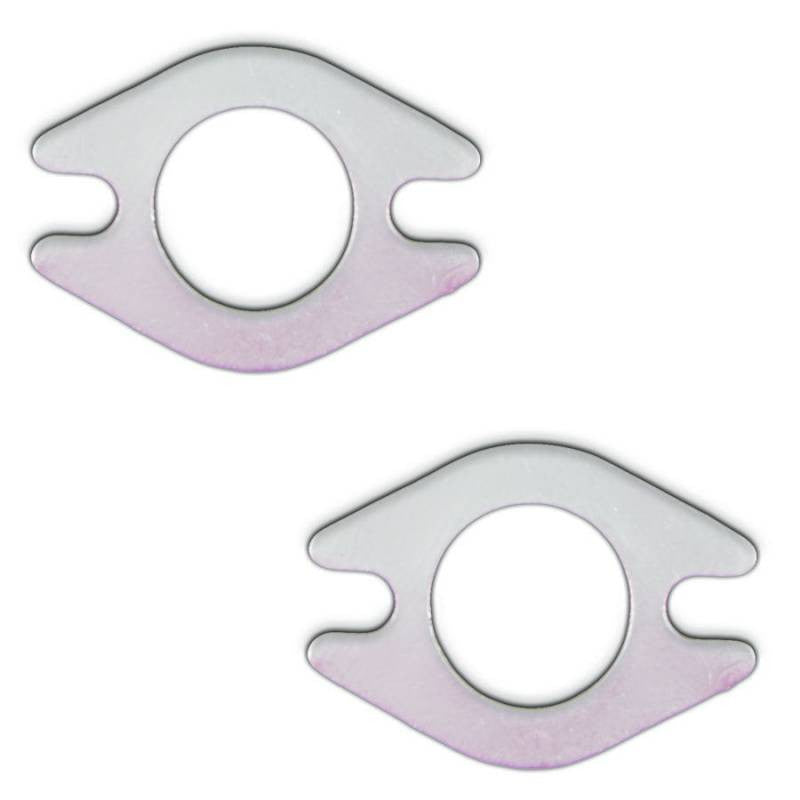 Remflex Exhaust Gaskets Slotted 2-Bolt 1 1/2" Pipe Universal Connector/Collector Pair 8021