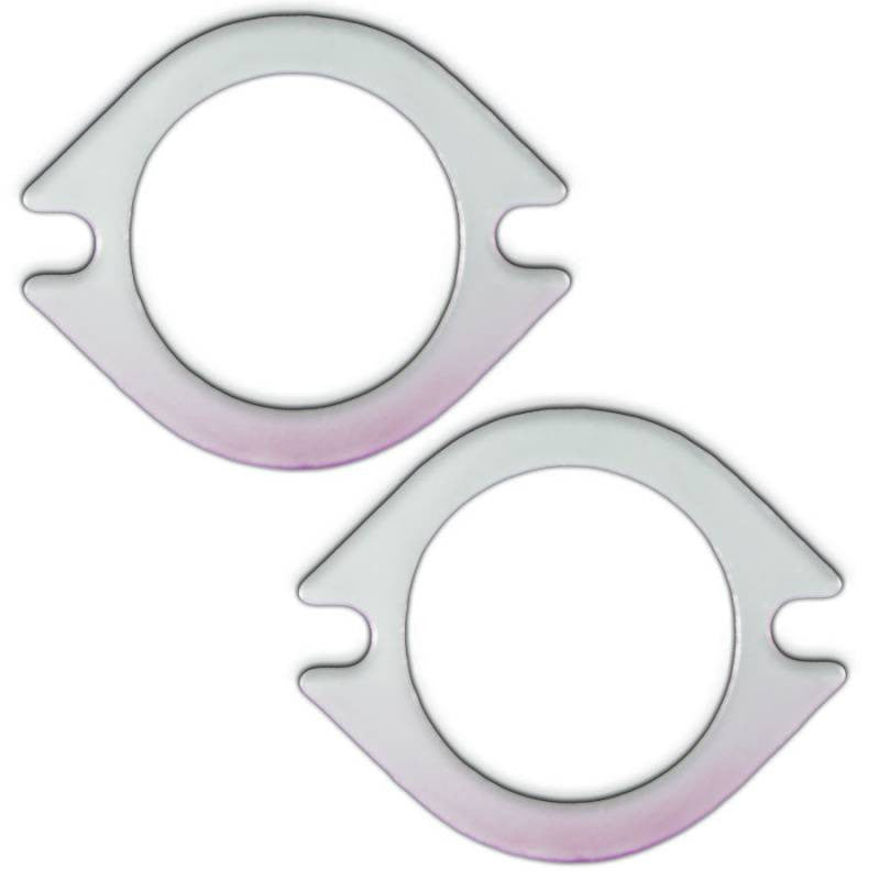 Remflex Exhaust Gaskets Slotted 2-Bolt 2 9/16" Pipe Universal Connector/Collector Pair 8020