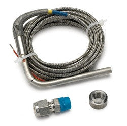 Auto Meter Pyrometer Thermocouple 1/4" Probe Kit Type K 10' 5243