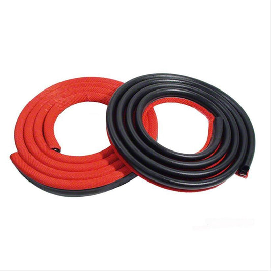 Metro Moulded SUPERsoft Front Door Seals Red 1962-1966 Dodge Plymouth 2 Dr Hardtop Convertible LM 23-GRED